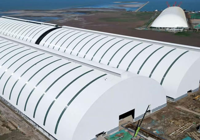 儲煤棚網(wǎng)架案例